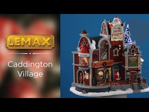 LEMAX Tinseltown Plaza, with 4.5V Adaptor #05700